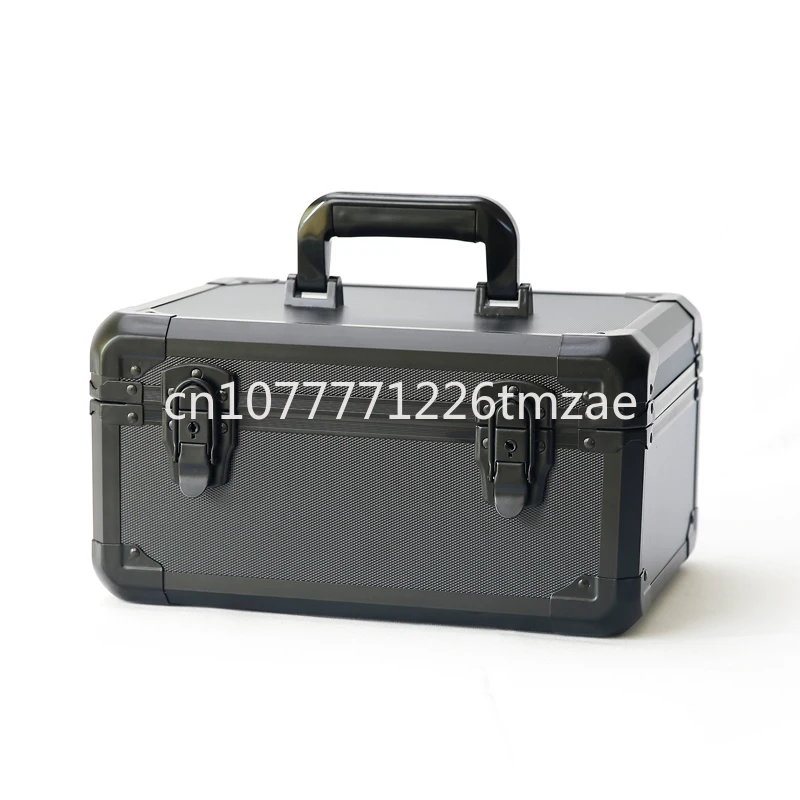 

Installation and Maintenance Household Multi-Function Car Toolbox Handheld Aluminum Alloy Box with Lock