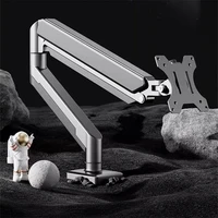 Universal Single Monitor Bracket Up To 32 Inches And 19.8 Lbs Per Screen Computer Desk Mount Stand Adjustable Computer Bracket - Image 4
