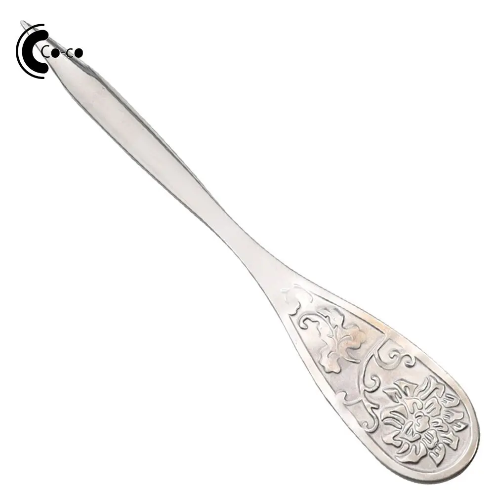 Tea Knife For Kung Fu Teas Spiral Stainless Steel Tea Ceremony Rust-proofing Household Set Accessories Insert