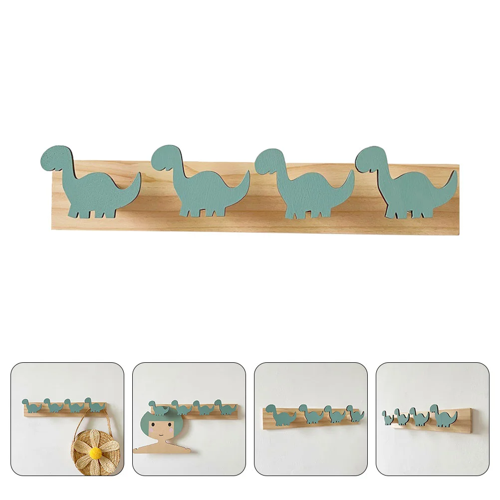 Cartoon Dinosaur WallMounted Hooks Coat Rack Hat Holder Room Decor Key Hooks Bathroom Accessories Bedroom Hooks Clothes 5
