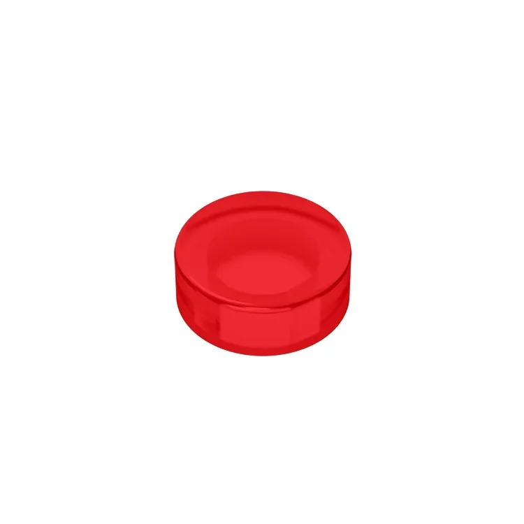 Gobricks GDS-612 Flat Tile 1x1 Round - Children's DIY Educational Building Blocks