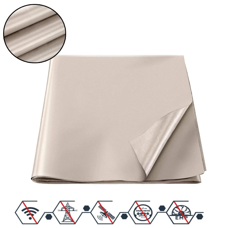 Enhanced High-Shielding Anti-Radiation & RFID Blocking Conductive Fabric for Protection and Lining