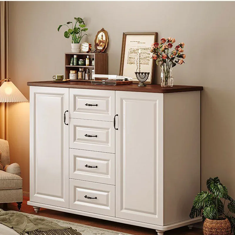 

Accent Display Living Room Cabinet Luxury Locker Curio Multifunctional Living Room Cabinet Sideboard Cajoneras Salon Furniture