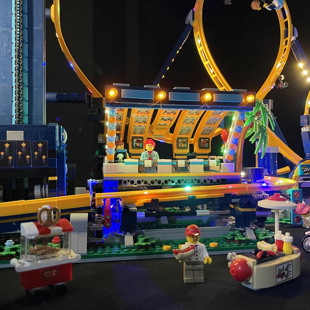 IN STOCK Motor Remote Control LED Light Set For Loop Coaster