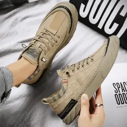 New Canvas Men's Shoes All-match Sports Shoes Old Beijing Cloth Shoes Breathable Ice Silk Cloth Casual Sports Flat Shoes Loafers