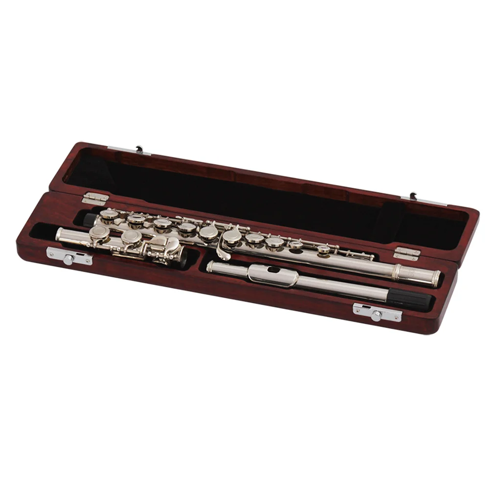 

17 Hole 16 Hole Transverse Flute Case Bag Case Bag Bag Box Carrying Bag Vintage Classic Rosewood Wood Transverse Flute Case Bag