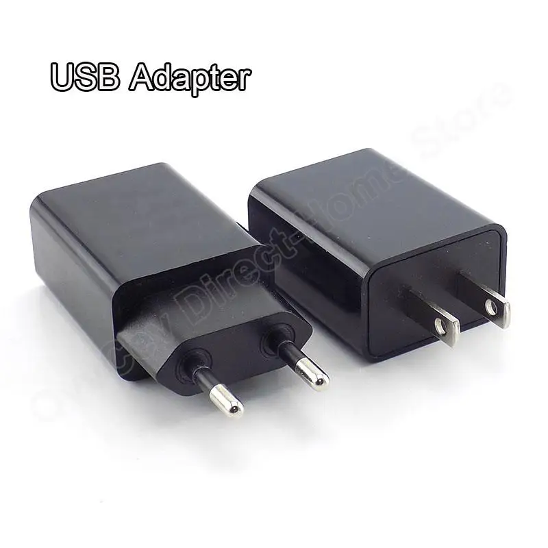 5V 1A 2A 3A Travel USB Adapter Phone Charger Power Supply Adapter Wall Desktop Charging Power Bank EU/US/AU Plug black white