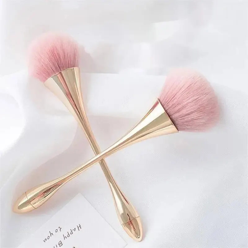Makeup Brushes Rose Gold Powder Blush Brush Cosmetic Face Cont