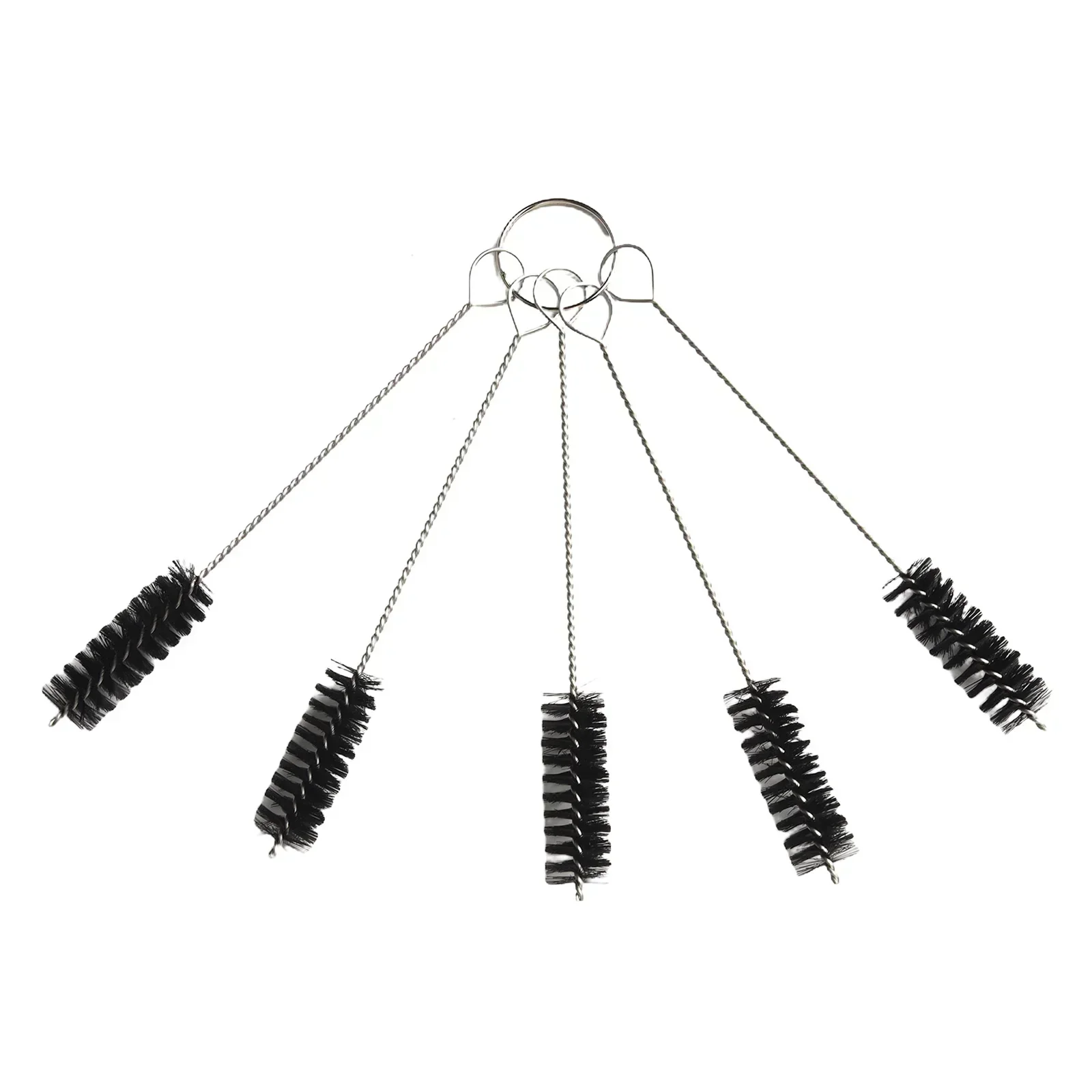 Washing Long Handle Tube Brush Multi-function Glass Flexible 2-5mm Household Bottle Cleaning Wire Stainless Steel