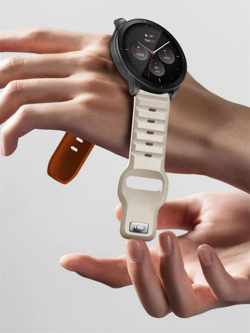 Breathable Silicone Wristband – Universal Fit