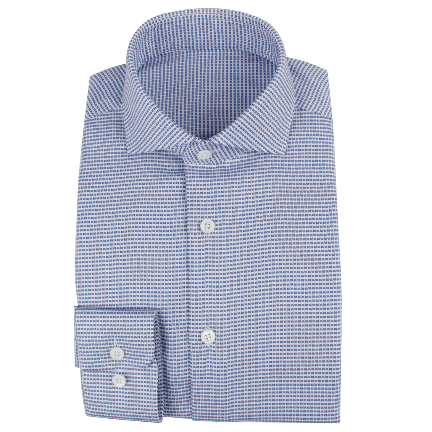 Dress Shirts Men 80s Luxury Made Pattern Tailored Fashion Design Bespoke