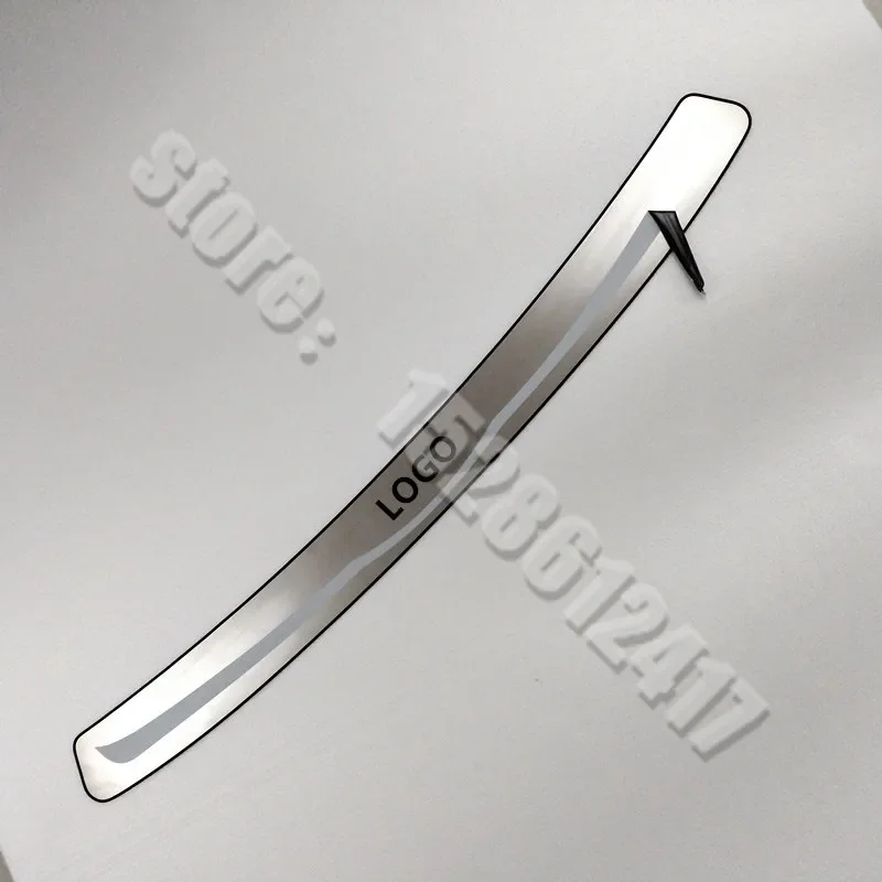 

for Volvo S60 2010 2011 2012-2014 stainless steel Rear Bumper Protector Sill Trunk Rear guard Tread Plate Trim car accessories