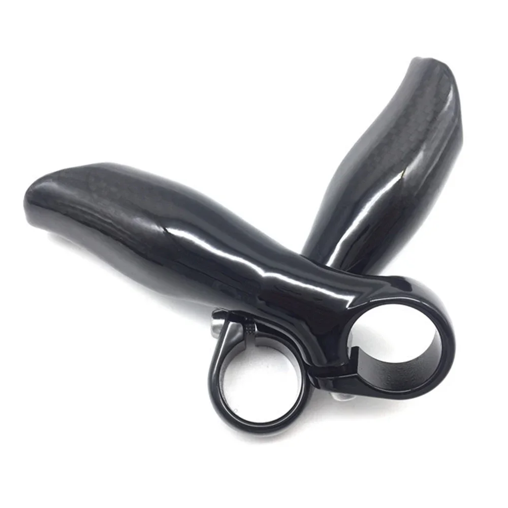 Carbon Fiber Vice Handle Horns Horn Handle Set Mountain Bike Vice Bicycle Bike Accessories Grip