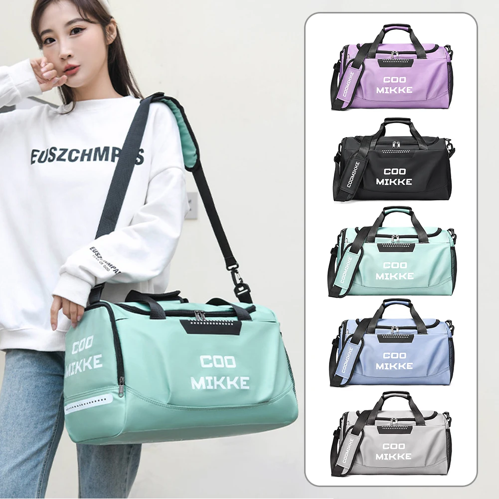 Women Sports Gym Bag Waterproof Yoga Bag Large Capacity Fitness Training Bag with Shoe Compartment Dry Wet Separation Bags 2