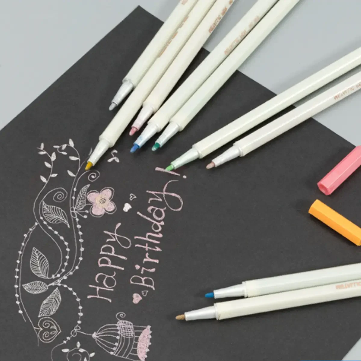 12pcs Metallic Pen,DIY Scrapbooking Crafts Marker stationery 3