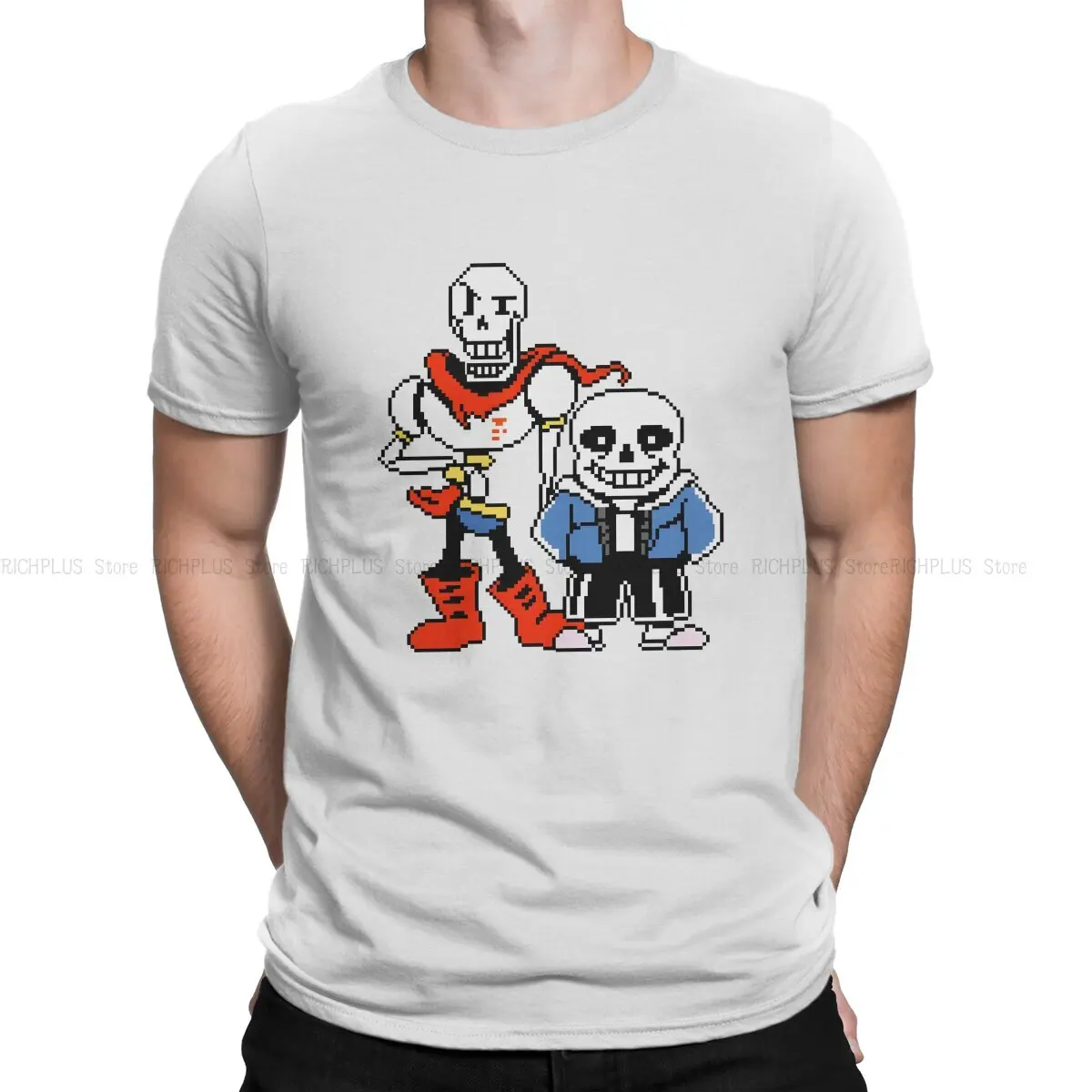 Sans E Papyrus Special Tshirt Undertale Game Maglietta Casual Roba Estiva Per Adulti