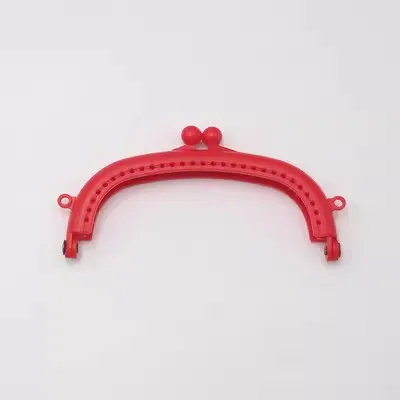 10.5CM Multicolor Macaron Arc Shape Plastic Purse Frame DIY Coin Purse Bag Accessories 5Pcs
