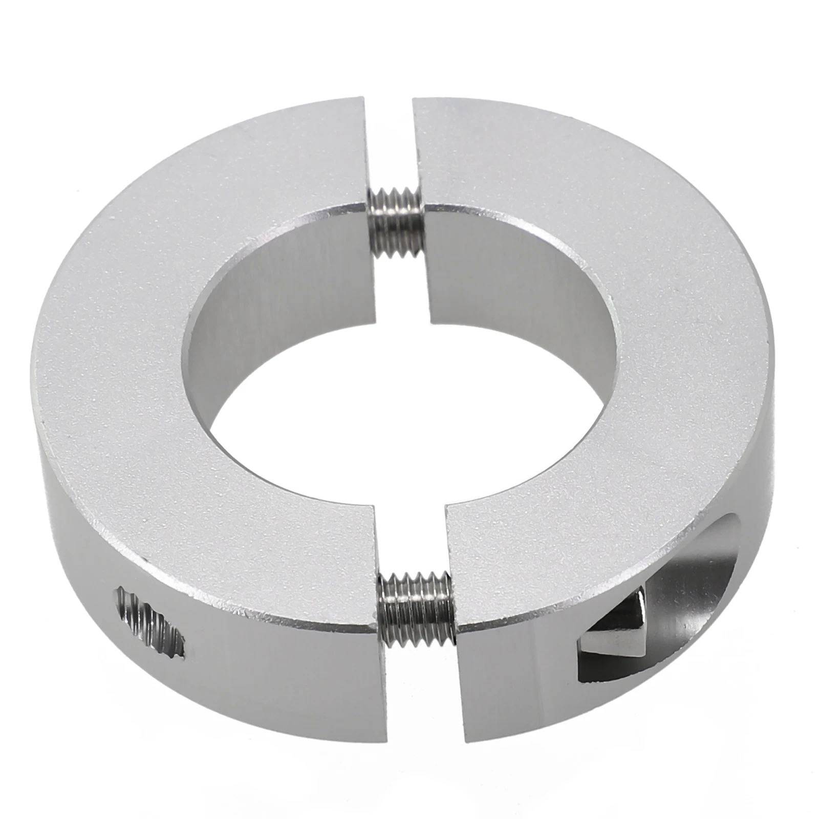 Clamp Collar  Double Split  13-30mm Inside  Diameter  Shaft Collar Clamp Type  Aluminum Alloy Fixed Rings Clamp Collar