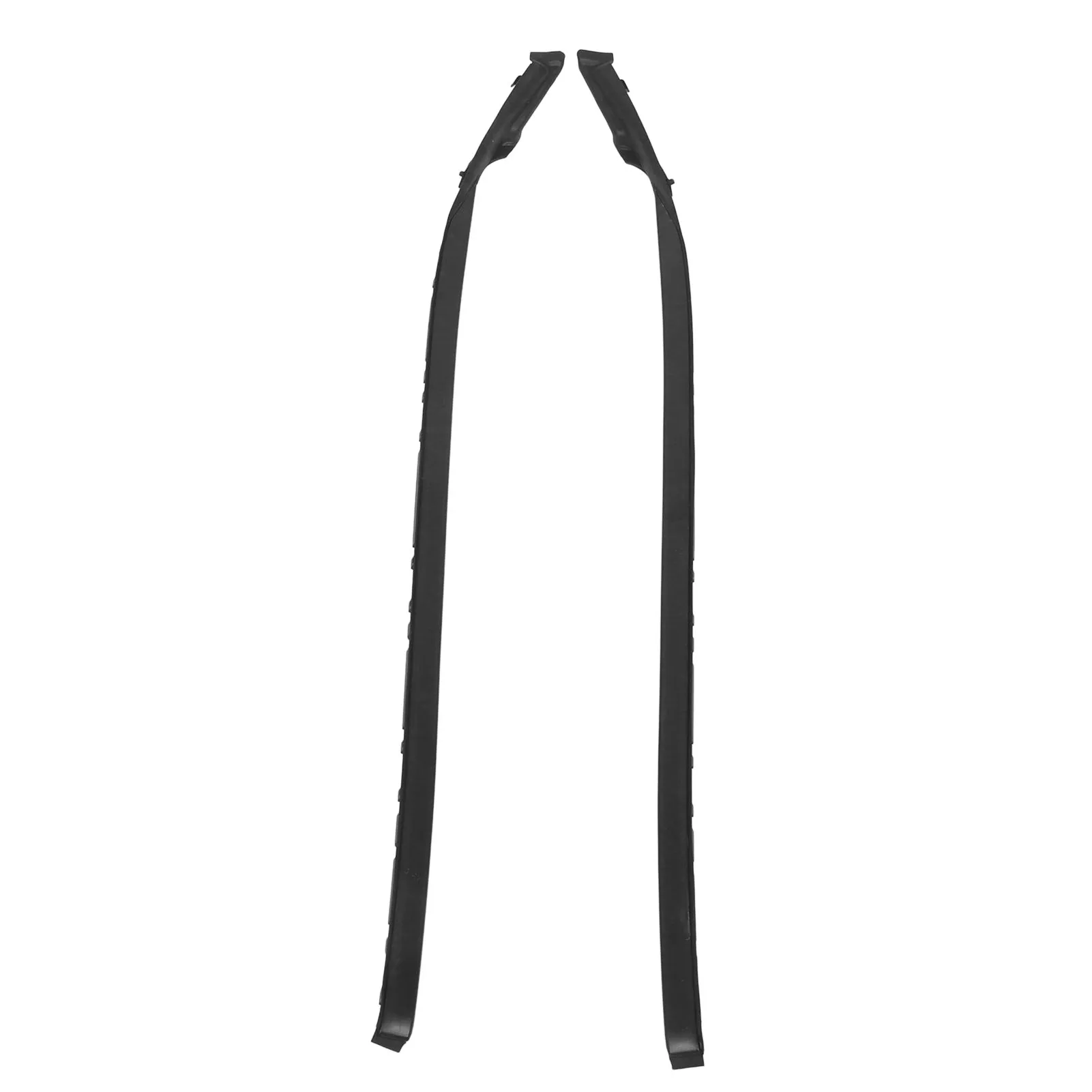2PCS Roof Drip Windshield Moulding Kit Left Right Wear Resistance 75551‑53020 for IS250 IS350 IS‑F