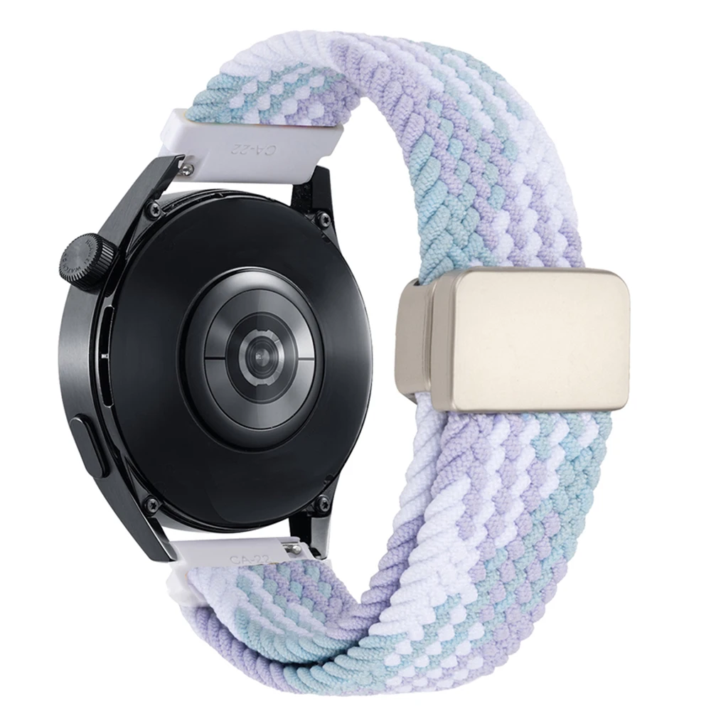Magnetic Buckle Braided Nylon Watch Strap Bracelet