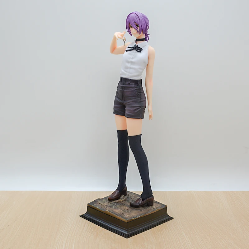 Anime Chainsaw Man Reze Action Figure Collection 33cm Tall Model Toys Decor Gift