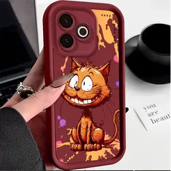 Shockproof Cat Beam Cute Print Flexible Silicone Protective Phone Case - OPPO A5 4G (HFTYJTTY014)