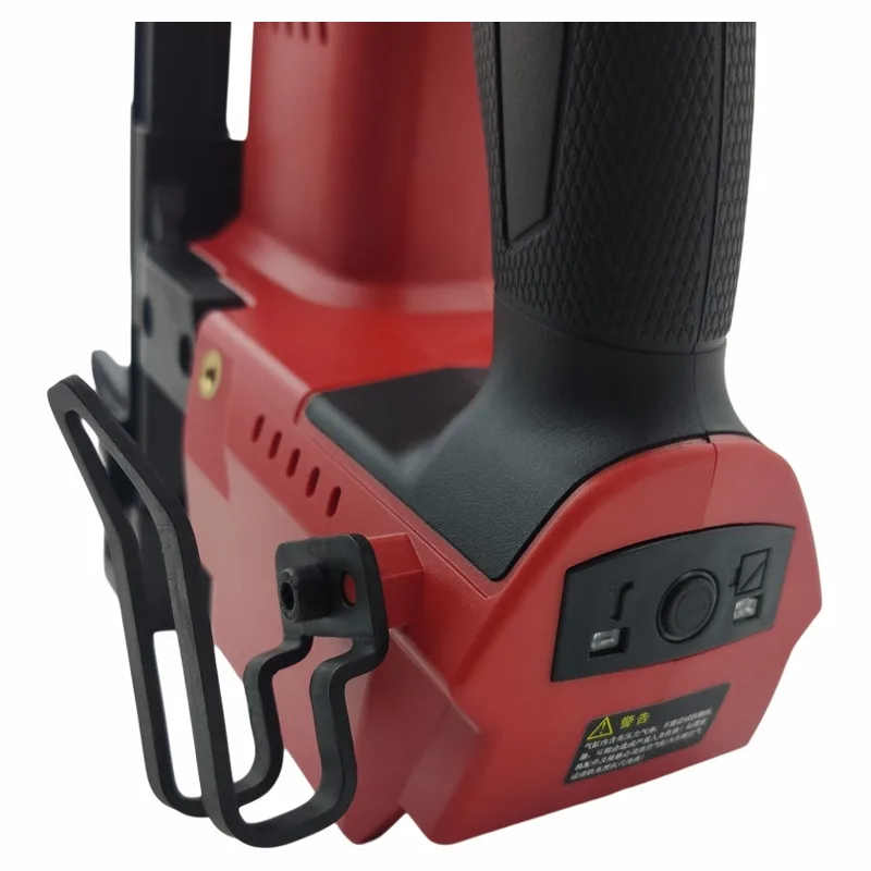 Li-ion Power cordless nailer  automatic  gun plastic strip nail gun for concrete and steel  MAKITA Battery suitable Red Color 5