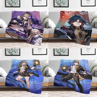 Game Honkai: Star Rail Anime Blanket Fluffy Soft Blankets for Bed Furry Winter Warm Throw Sofa & Throws Double Decorative Custom 1