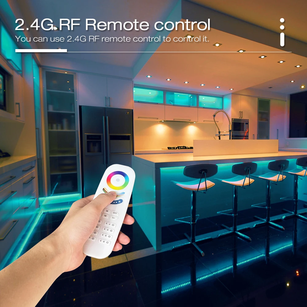 GLEDOPTO ZigBee LED Strip Controller RGBCCT Pro RGB White Light Mix Homey  Alexa Tuya SmartLife SmartThings App RF Remote Control - AliExpress