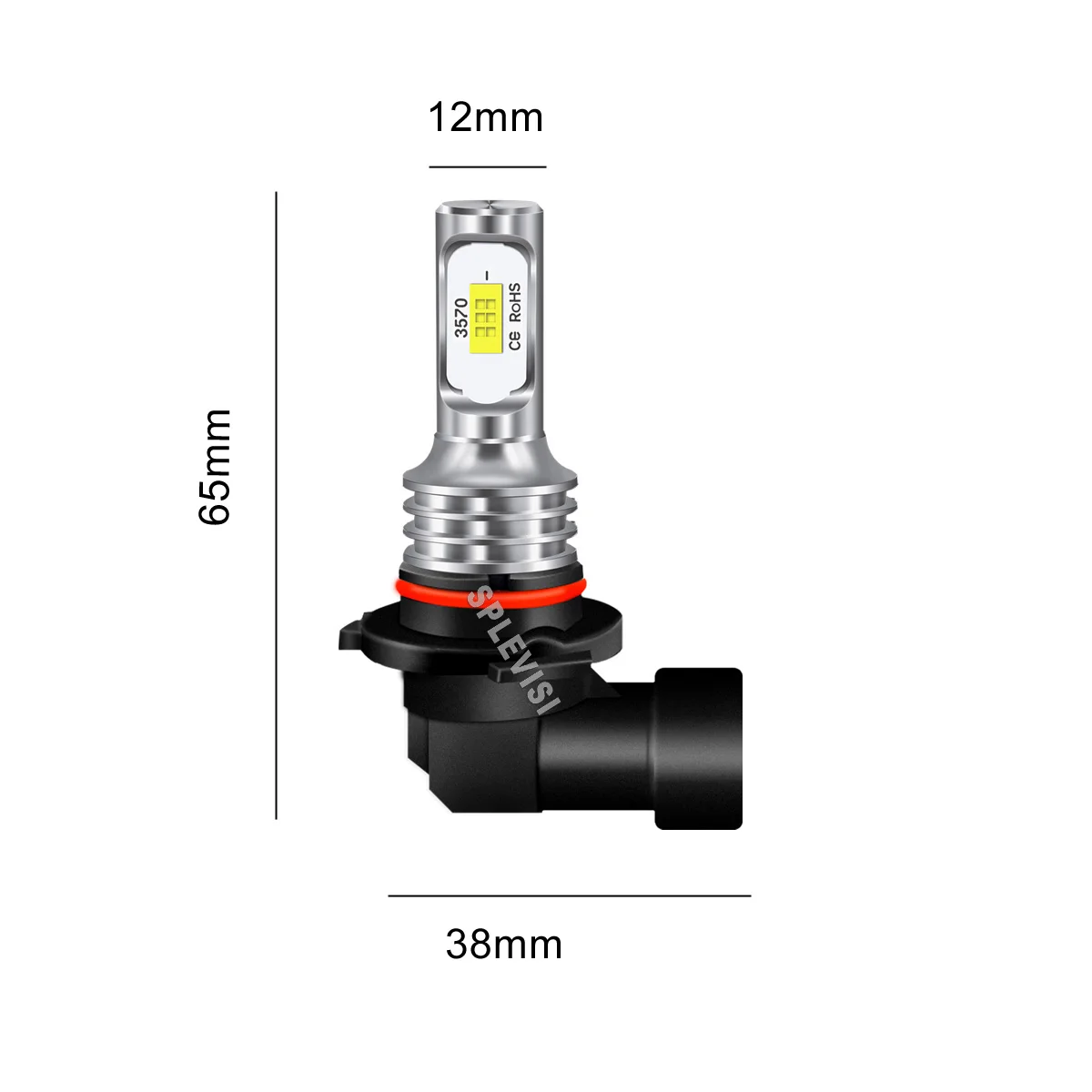 Led Car Headlights 2x 9012 HIR2 LED Headlight Bulbs 6000K White For Vauxhall Zafira Tourer 2014-2015
