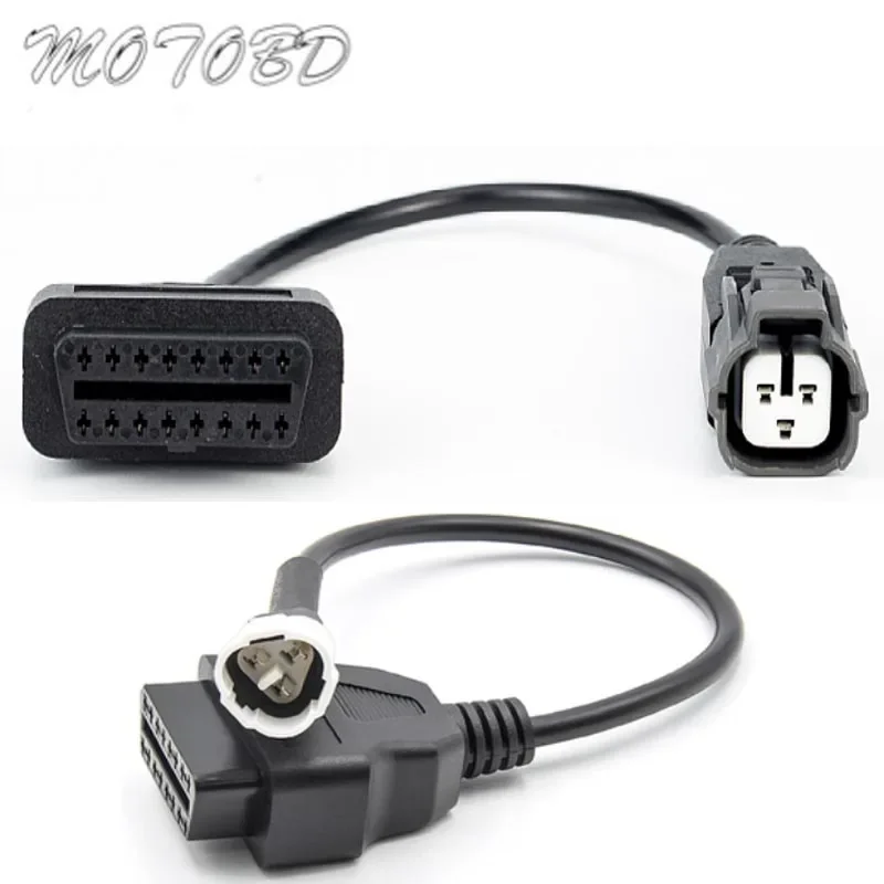 Moto Per Benelli Aprilia Husqvarna Delphi 6 Pin Per Alloggiamento 4Pin Per Yamaha Motoscafo 3Pin Obd2 16Pin Connettore Cavo Moto