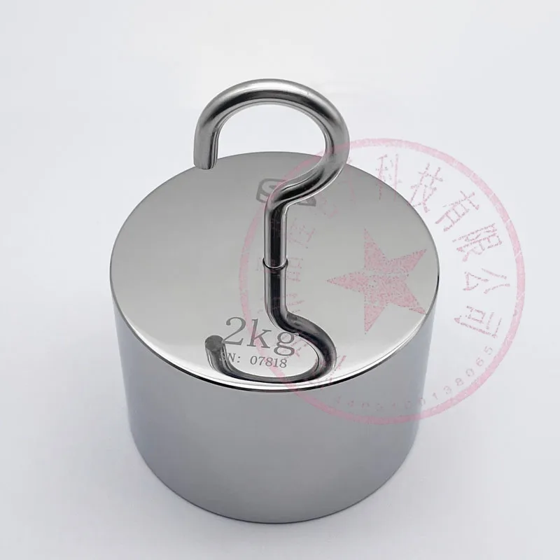 M1 Single Hook Weight 10g-2kg Standard Counterweight Stainless Steel Calibration Balance Electronic Scale With Hook