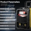 300Amp ARC MMA Inverter Welding Machine Welder IGBT Semi-automatic Welding Machine Portable Welder Metal Iron 110V 220V 3