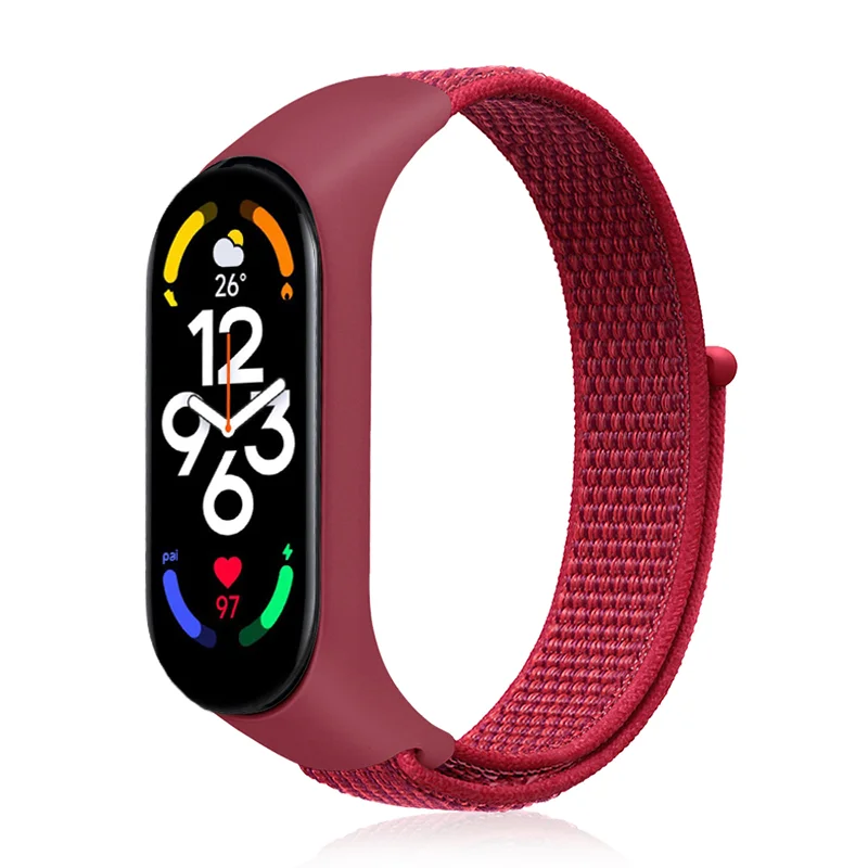 Nylon Sport Loop Smartwatch Replacement Wristband Strap
