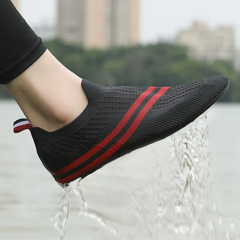 Quick Drying Water Shoes Non-Slip Creek Shoes Summer Aqua Beach Sandal Flat Shoe Seaside Slipper Men Women Creek Shoe water shoes summer sandals aqua shoes sandals slippers flip flops
