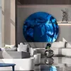 Stainless Steel concave Mirror Wall Decoration, Sky Mirror Background, Pendant, Living Room, Bedroom, Villa wall decoration 4
