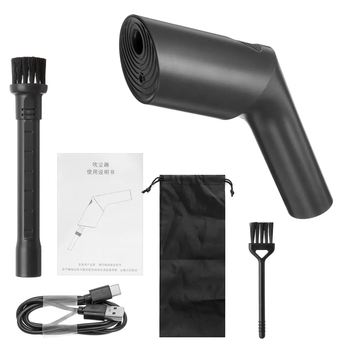 39000RPM ޴ USB   ûұ ǳ  ǳ, LED  Ŭ 2500mAh ڵ   ûұ