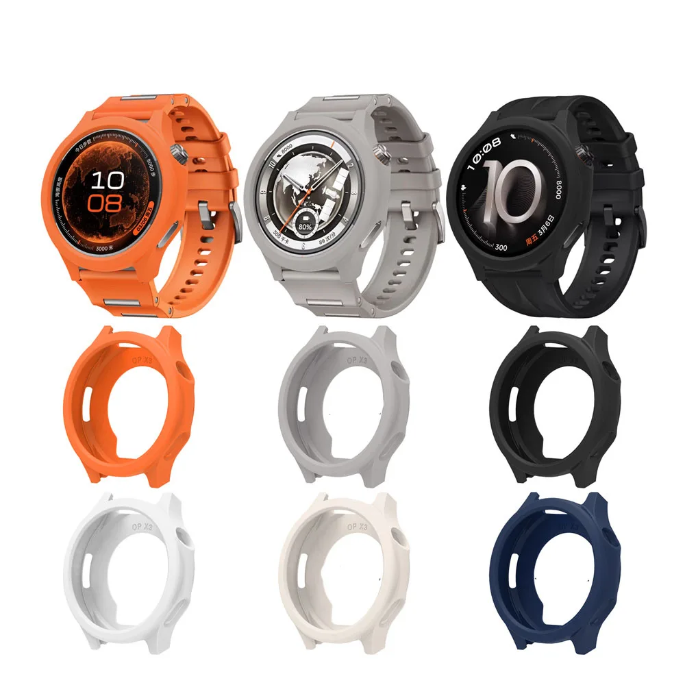 BEHUA Premium Silicone Shockproof Smartwatch Protective Case Cover