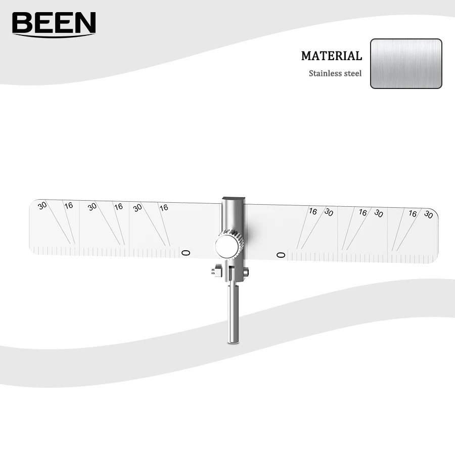 Dental ALLON4 Implant Locating Guide Surgical Planting Locator Dental Positioning Angle Ruler Guage Autoclavable