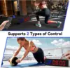 Gym Timer 2.2 inch LED Workout Colck Count Down/Up Clock 12" x 3.5" Ultra-Clear Digital Display Multi-Scenes with Remote 3