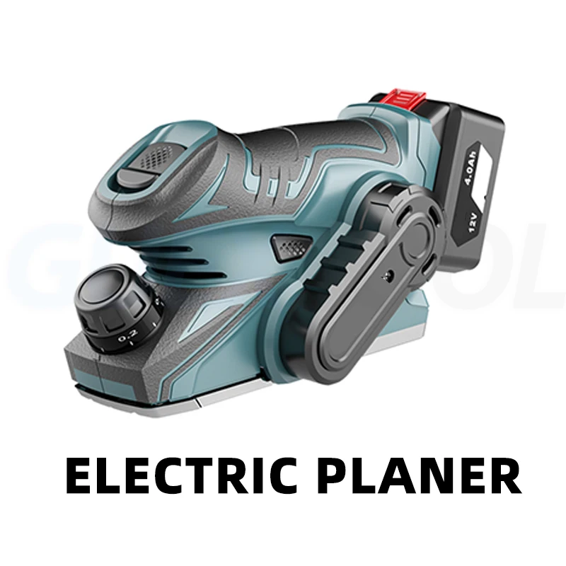 Cordless Electric Planer Brushless Motor Electric Router Trimmer Wood Cutting Machine Woodworking Tool For 12V Battery Planer 6