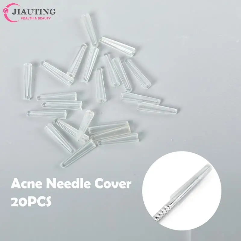 

10/20Pc Acne Needle Protector Nail Clipper Cover Protective Cover For Nail Cuticle Scissors Manicure Pedicure Tool Dead Skin Cap