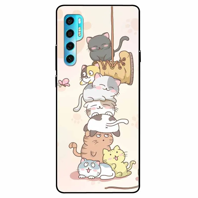 Soft Silicone Wolf Lion TPU Back Case - Protective Cover
