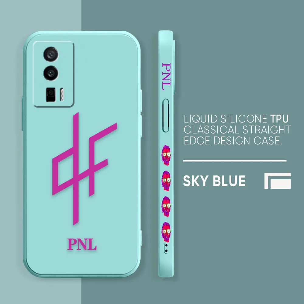 thumbnail image 1 of Case For Redmi K60E K50 K40S K40 K30 K20 10C 9 8A 10 Pro 4G 5G Colour Simple Liquid silicone Case Rapper Singer PNL QLF Yinuoda, 1 of 5
