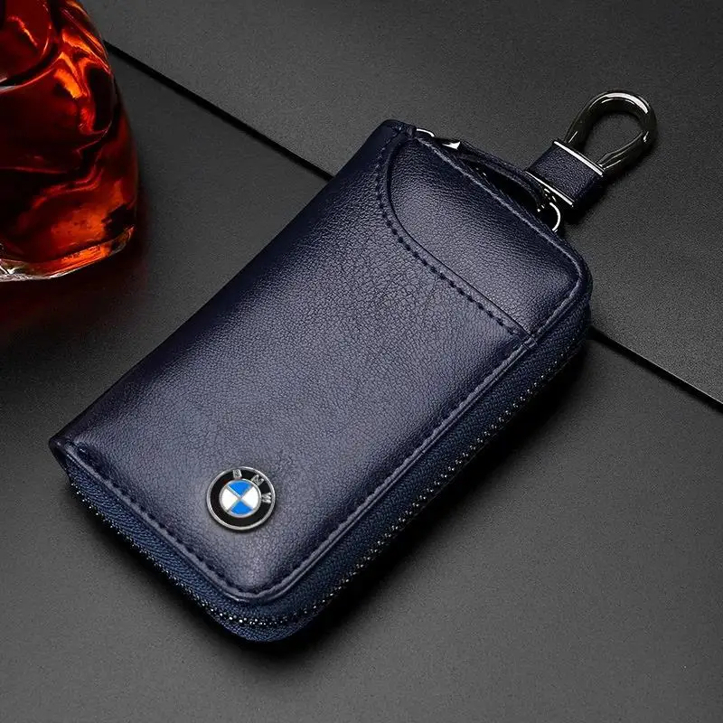 BMW E39 E90 E91 E53 E60 E46 E63 F35 F34 F20 F82 G28 G30 G20 G60 악세사리 가죽 자동차 키 가방 키체인 케이스 보관 커버