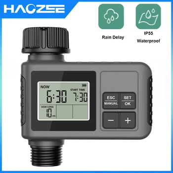 Automatic Water Timer Intelligent Irrigation Watering System Sprinkler Timer Garden Programmer Equipment  LCD Display 1