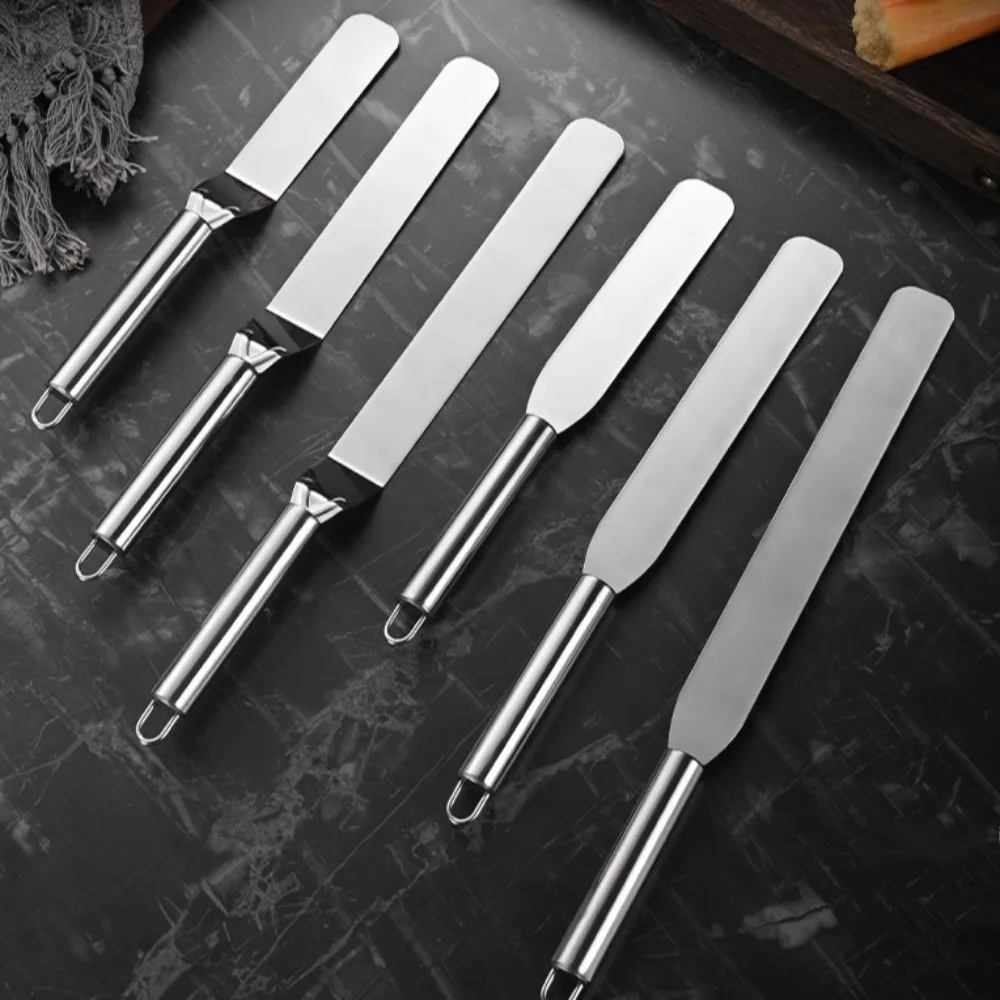 Stainless Steel Cream Spatula 1PC 6/8/10 Inch Cake Decorating