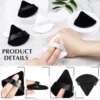 30/50/100Pcs Triangle Velvet Powder Puff Make Up Sponges for Face Eyes Contouring Shadow Seal Cosmetic Foundation Makeup Tool 4