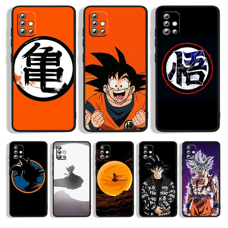 

Dragons Balls Phone Case For Samsung A22S A22 A21S A14 A13 A12 A11 A04S E A03S A02S A01 Core Black Soft Cover