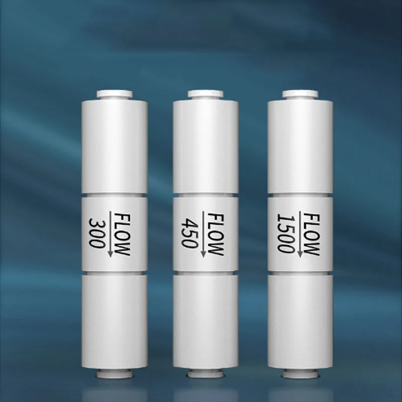 300CC-1500CC RO Water System Waste Water Flow Regulater Restrictor 1/4" OD Hose Reverse Osmosis Quick Pipe Fittiing pipe fitting water pipe fitting hose pipe fitting
